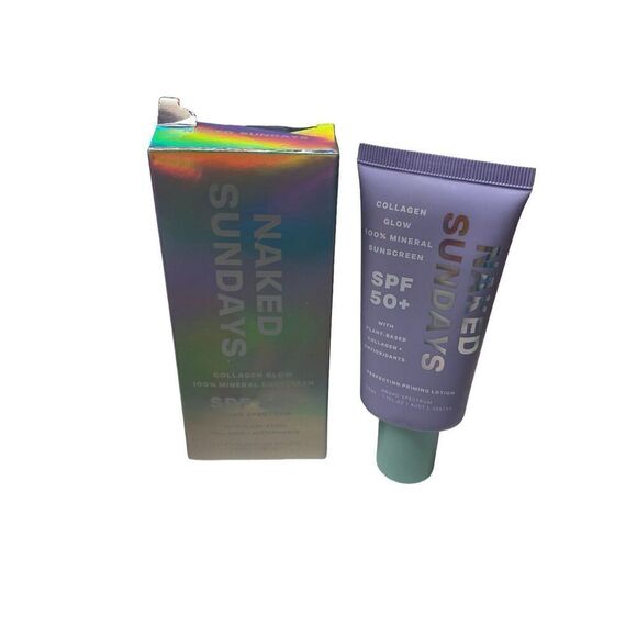 Naked Sundays Collagen Glow Perfecting Priming Lotion SPF50+ Unsealed - Picture 1 of 1